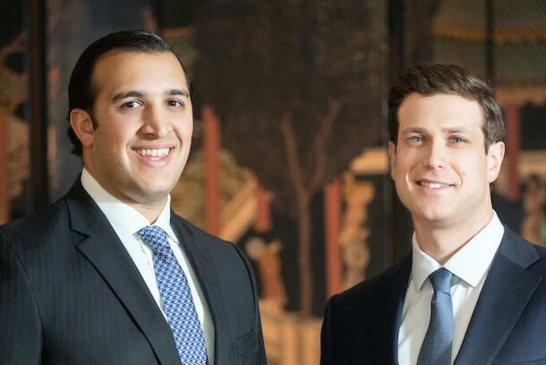 Image of vice presidents Robert Solimani and Bennett Aaron.