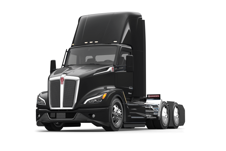 image of black kenworth cab