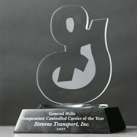 Image of 2007 General Mills Temperature Controlled Carrier of the Year Award