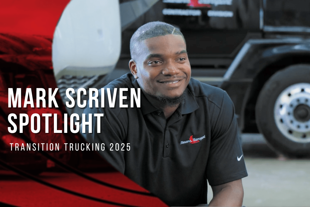 Mark Scriven smiling for spotlight